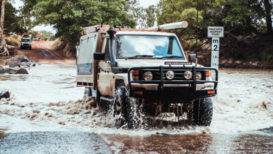 70 series water crossing