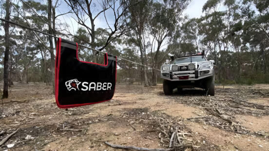 saber rope dampener