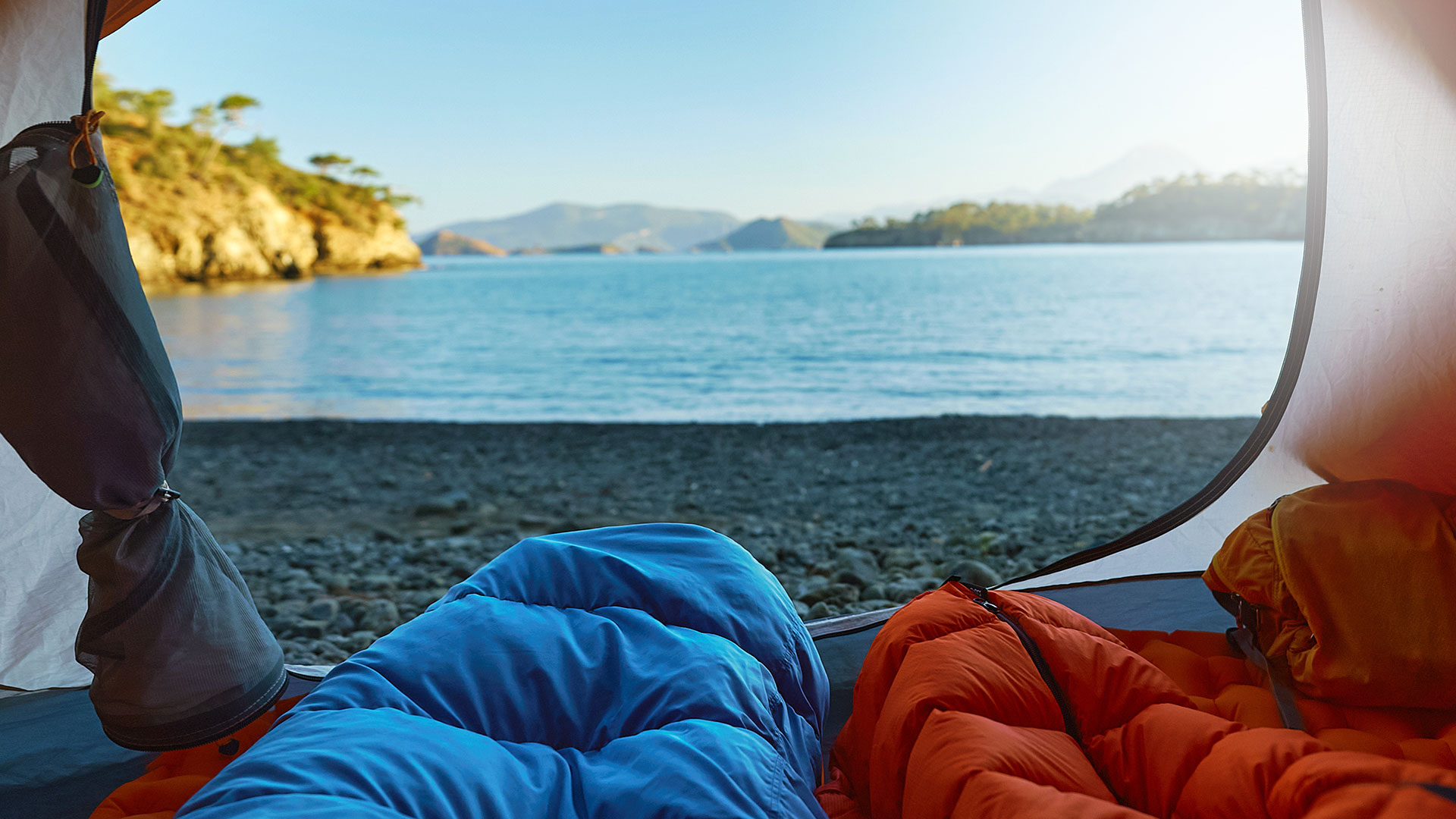 sleeping bags