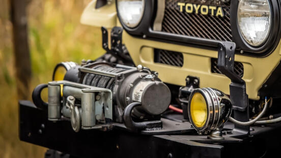 Toyota 40 series winch