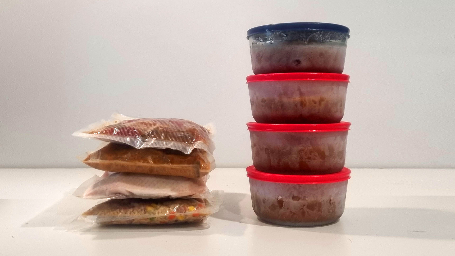 vacuum sealing food camping