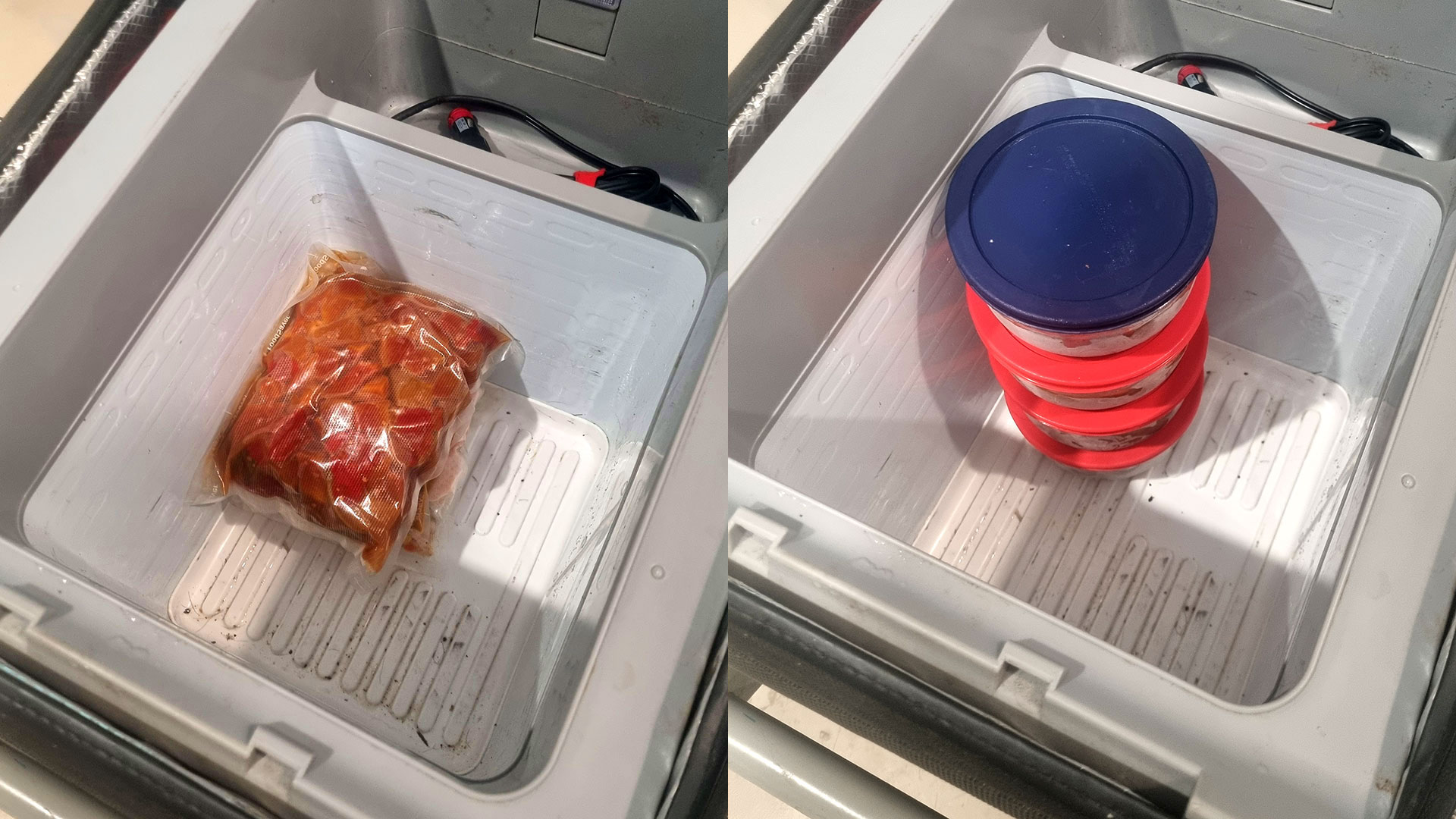 vacuum sealing food camping