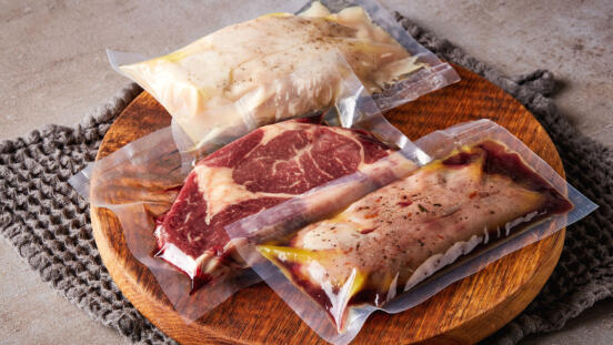 vacuum sealing meat camping